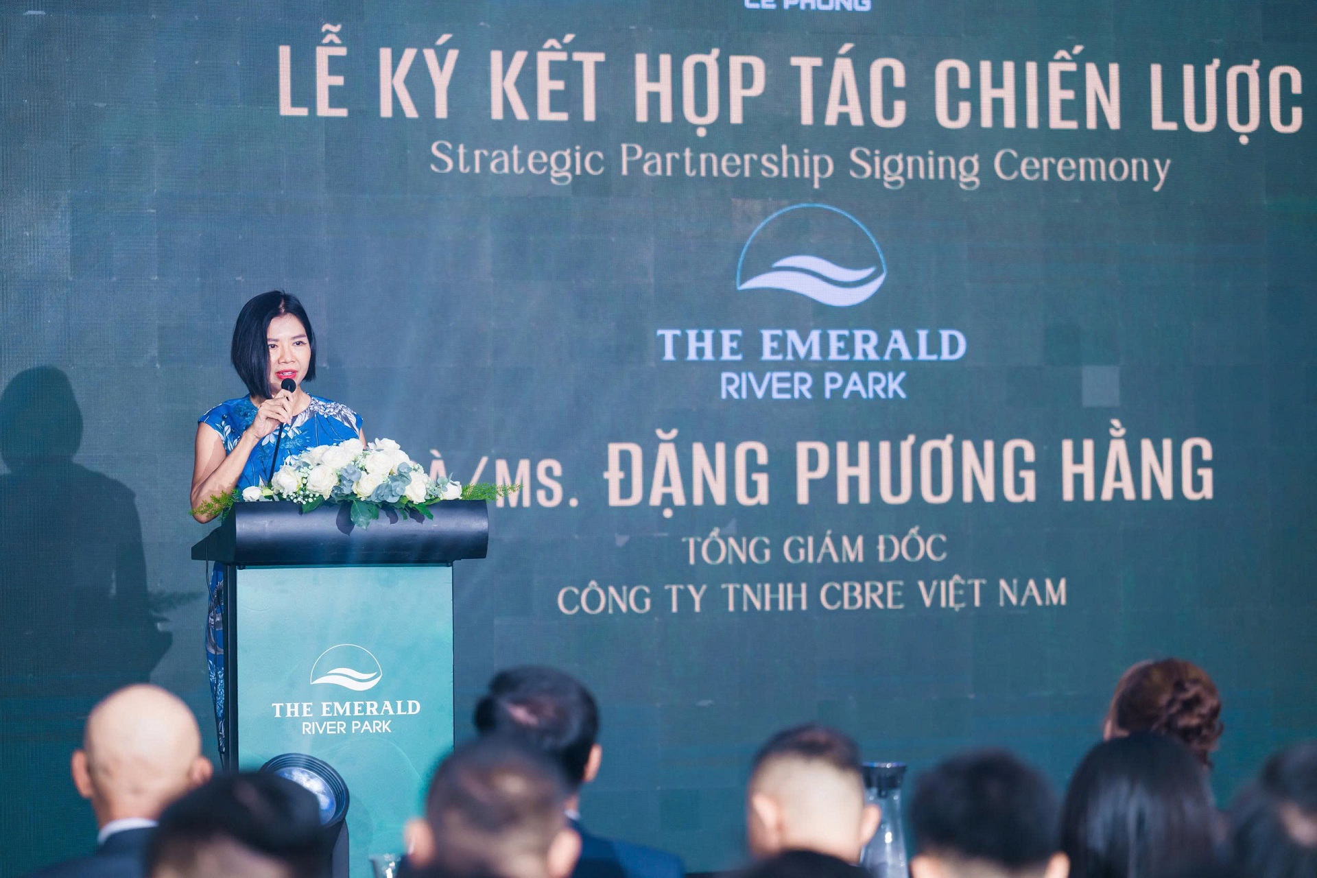 Bà Đặng Phương hằng - Tổng giám đốc CBRE