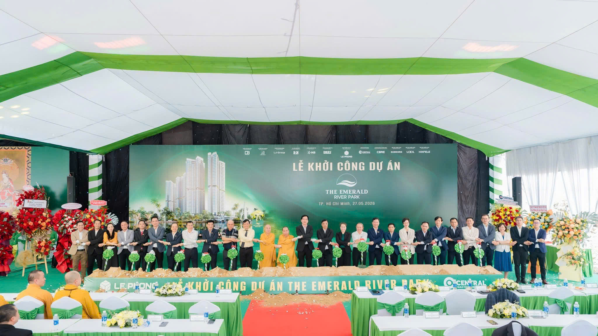 Lễ khởi công xây dựng The Emerald River Park