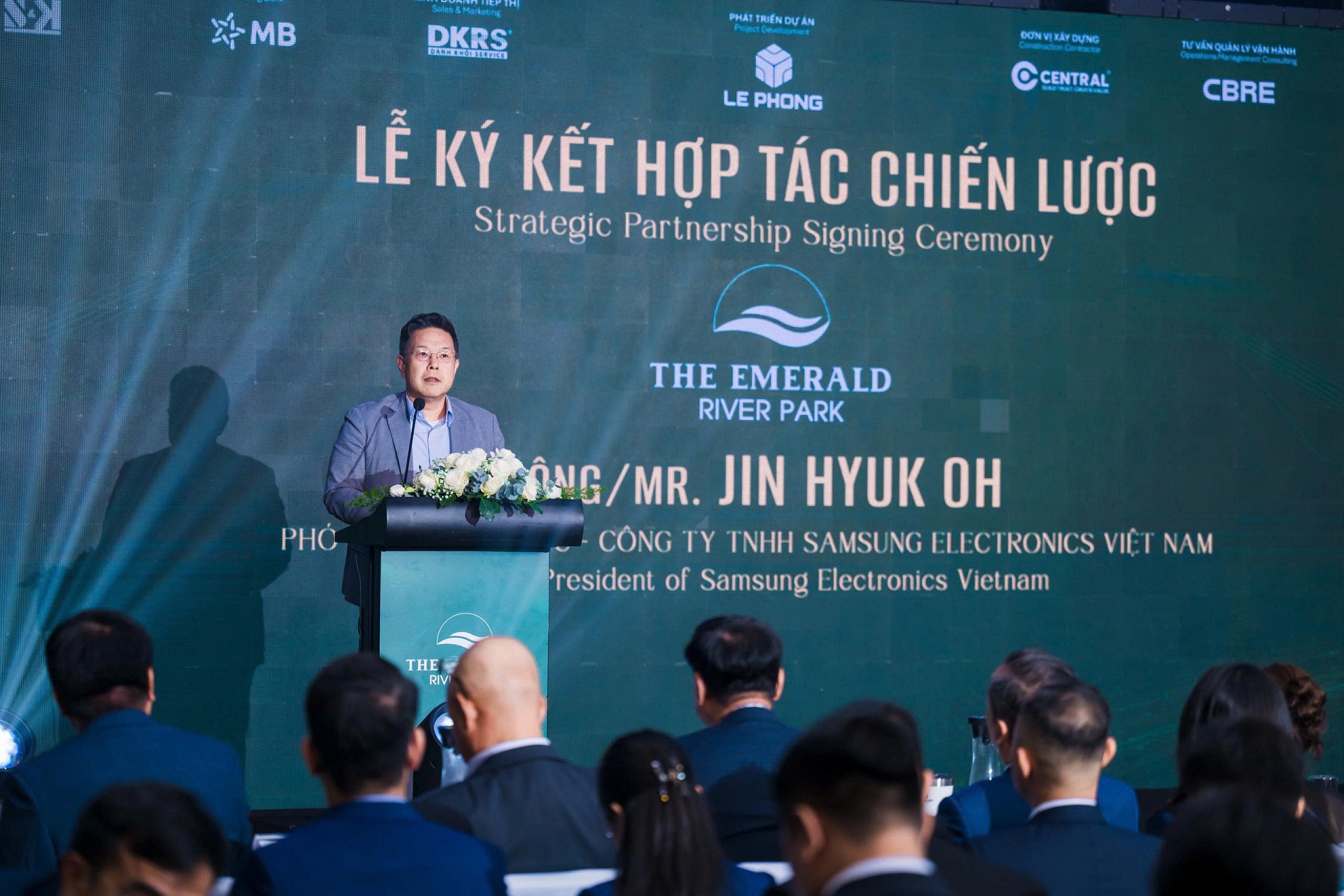 Ông Yin Hyuk Oh - Phó tổng giám đốc công ty Sansung